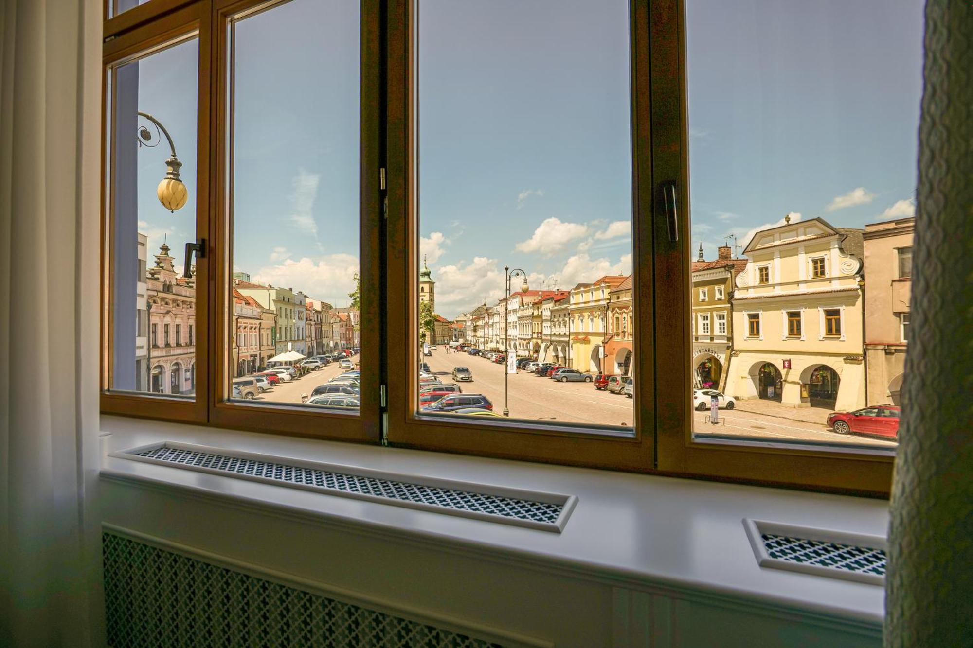 Hotel Zlata Hvezda Litomyšl المظهر الخارجي الصورة